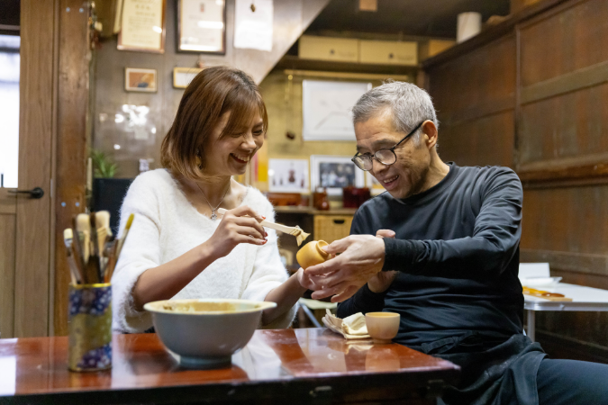 熊崎氏工房　飛騨春慶体験