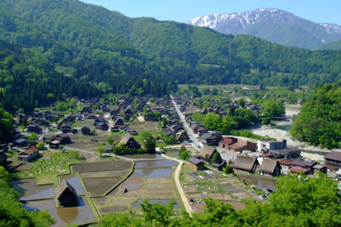 白川郷合掌集落散策