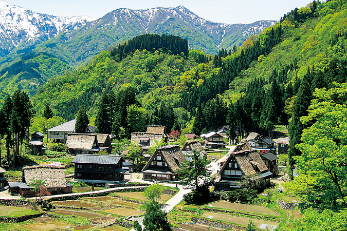 相倉・菅沼合掌集落散策